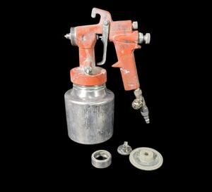 DeVILBISS Paint Sprayer Vintage Spray Gun Model SBG-510 with Canister